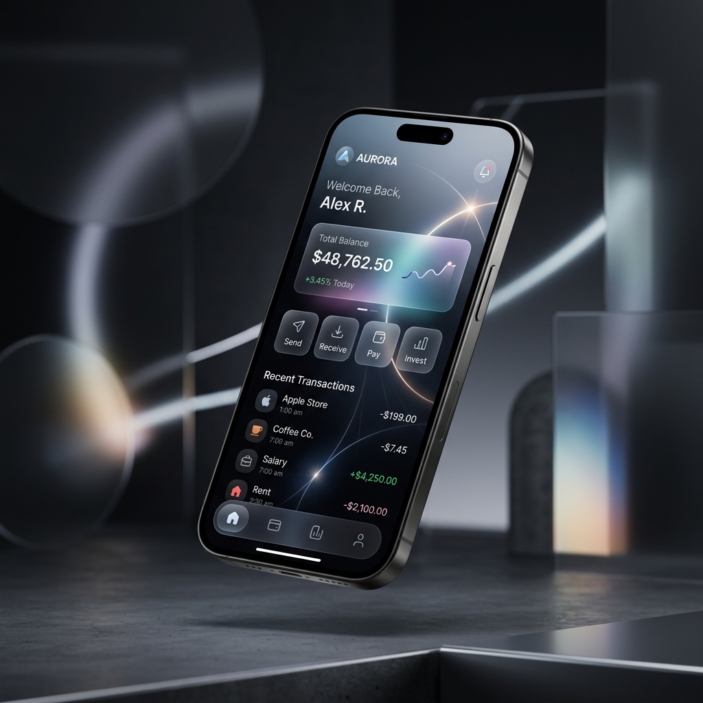 Financial App Interface
